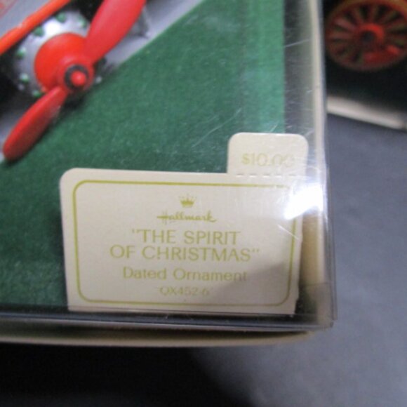 VINTAGE HALLMARK ORNAMENTS-THE SPIRIT OF CHRISTMAS (1982. - Picture 2 of 2